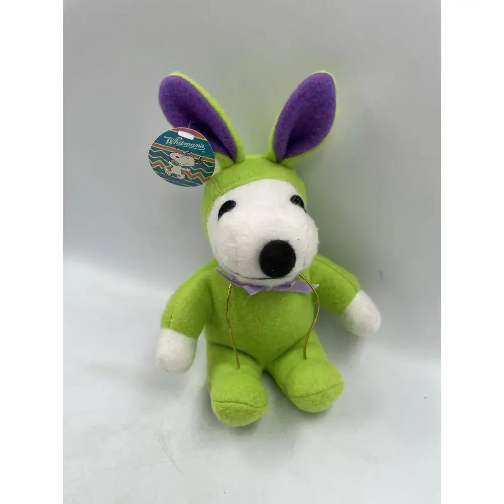 Vintage Peanuts Snoopy Easter Bunny Whitman's Chocolate BB28 NWT